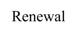 RENEWAL trademark