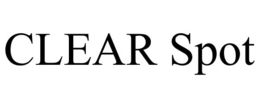 CLEAR SPOT trademark