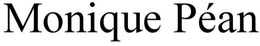 MONIQUE PÉAN trademark