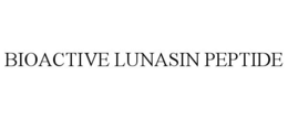 BIOACTIVE LUNASIN PEPTIDE trademark