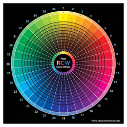 REAL RCW COLOR WHEEL WWW.REALCOLORWHEEL.COM trademark