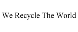 WE RECYCLE THE WORLD trademark