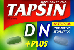 TAPSIN DN +PLUS COMPUESTO DN PLUS MAVER ANTIGRIPAL COMPRIMIDOS RECUBIERTOS trademark