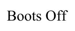 BOOTS OFF trademark