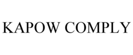 KAPOW COMPLY trademark