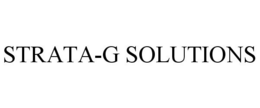 STRATA-G SOLUTIONS trademark