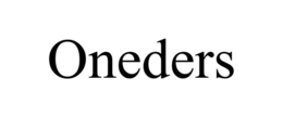 ONEDERS trademark