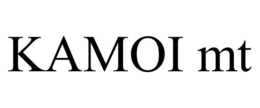 KAMOI MT trademark