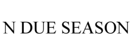 N DUE SEASON trademark