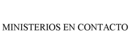 MINISTERIOS EN CONTACTO trademark
