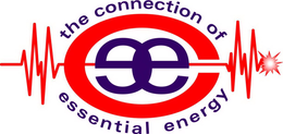THE CONNECTION OF ESSENTIAL ENERGY EE trademark