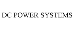 DC POWER SYSTEMS trademark