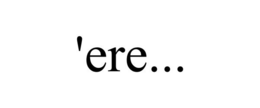 'ERE... trademark