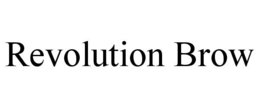 REVOLUTION BROW trademark