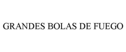 GRANDES BOLAS DE FUEGO trademark