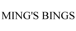 MING'S BINGS trademark