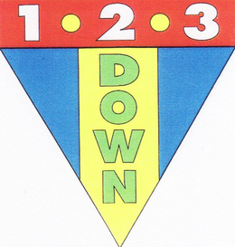 1 · 2 · 3 DOWN trademark