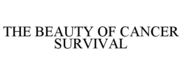 THE BEAUTY OF CANCER SURVIVAL trademark
