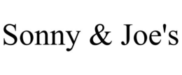 SONNY & JOE'S trademark