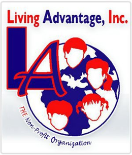 LIVING ADVANTAGE, INC. LA THE NON-PROFIT ORGANIZATION trademark