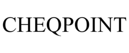 CHEQPOINT trademark