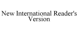 NEW INTERNATIONAL READER'S VERSION trademark