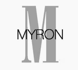 M MYRON trademark
