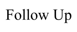 FOLLOW UP trademark
