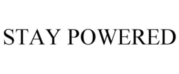 STAY POWERED trademark