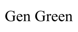 GEN GREEN trademark