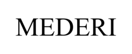 MEDERI trademark