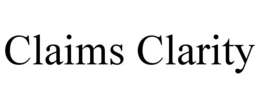 CLAIMS CLARITY trademark