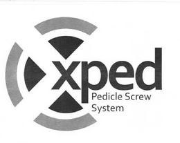 XPED PEDICLE SCREW SYSTEM trademark