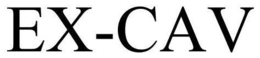 EX-CAV trademark