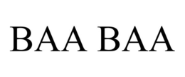 BAA BAA trademark