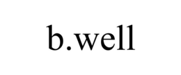 B.WELL trademark