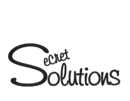SECRET SOLUTIONS trademark