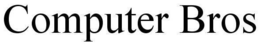 COMPUTER BROS trademark