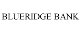 BLUERIDGE BANK trademark
