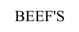 BEEF'S trademark