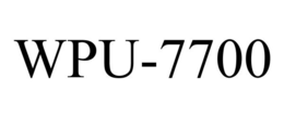 WPU-7700 trademark