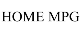 HOME MPG trademark