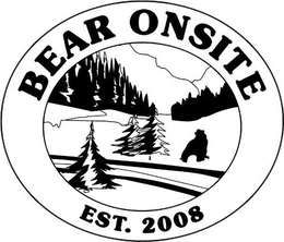 BEAR ONSITE EST. 2008 trademark