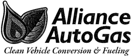 ALLIANCE AUTOGAS CLEAN VEHICLE CONVERSION & FUELING trademark