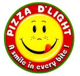 PIZZA D'LIGHT A SMILE IN EVERY BITE! trademark