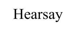 HEARSAY trademark