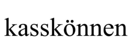 KASSKÖNNEN trademark