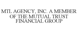 MTL AGENCY, INC. A MEMBER OF THE MUTUAL TRUST FINANCIAL GROUP trademark