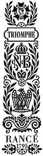 TRIOMPHE NB RANCÉ 1795 trademark