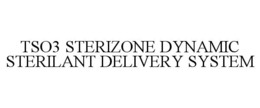TSO3 STERIZONE DYNAMIC STERILANT DELIVERY SYSTEM trademark